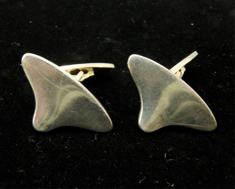 Hans Hansen Modern Sterling Cufflinks
