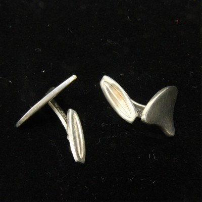 Hans Hansen Modern Sterling Cufflinks
