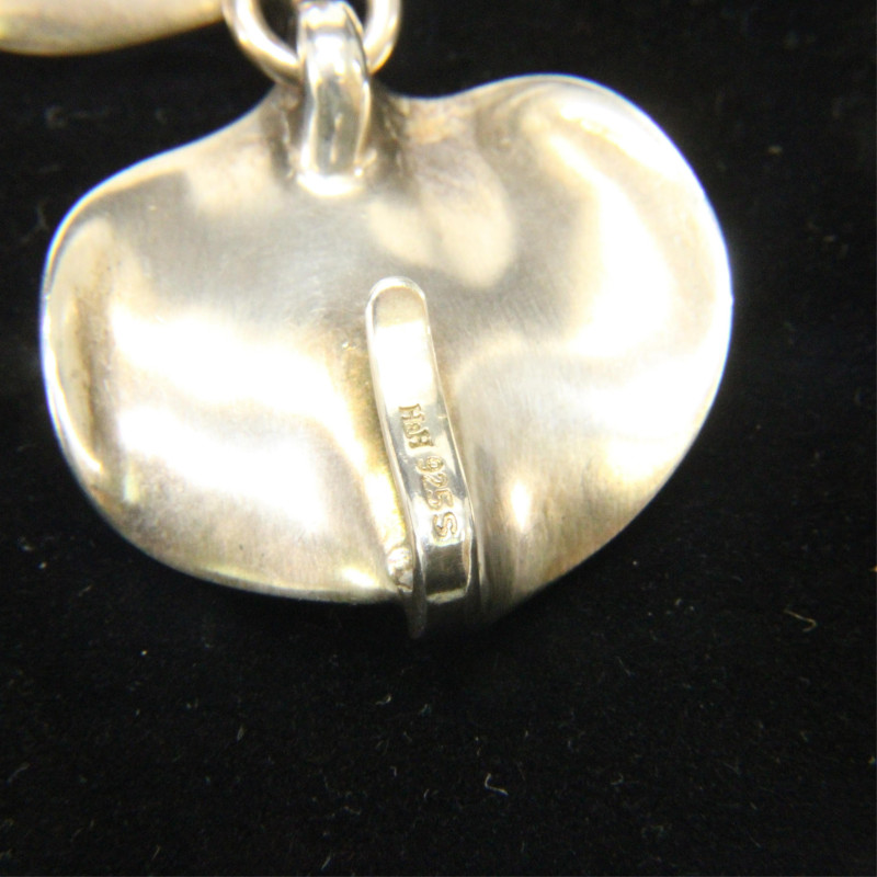 Hans Hansen Sterling Modernist Leaf Bracelet