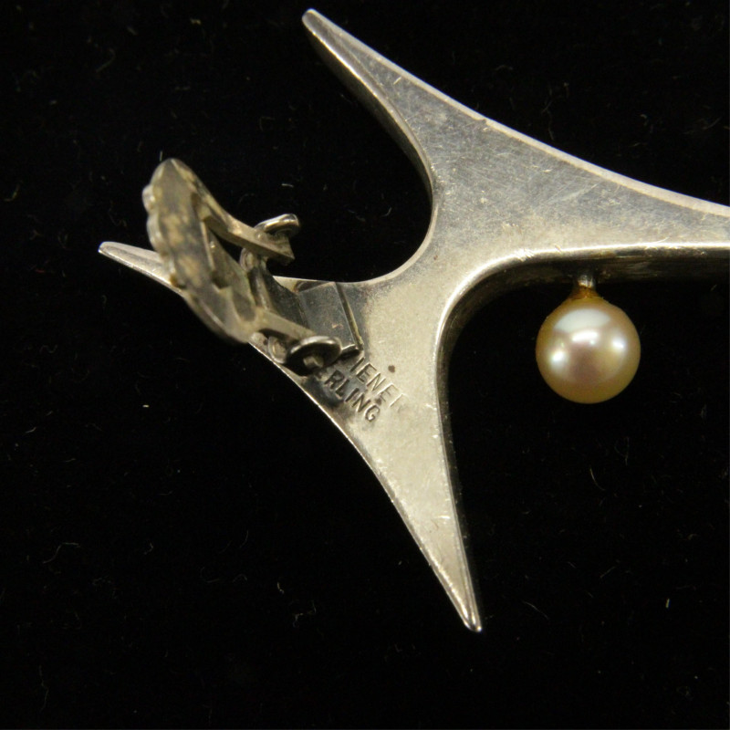 Ed Wiener Modernist Earrings