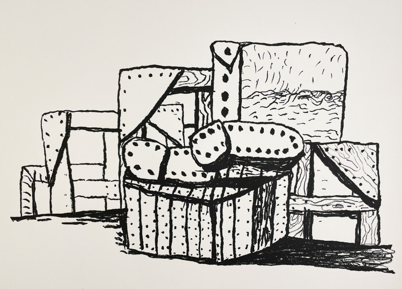 Philip Guston - Studio Forms