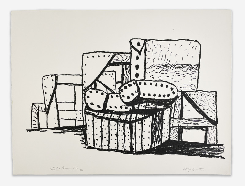 Philip Guston - Studio Forms