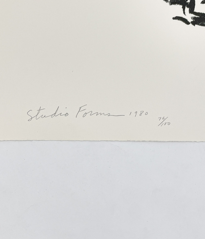 Philip Guston - Studio Forms