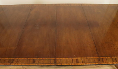 George III Mahogany TwoPedestal Dining Table