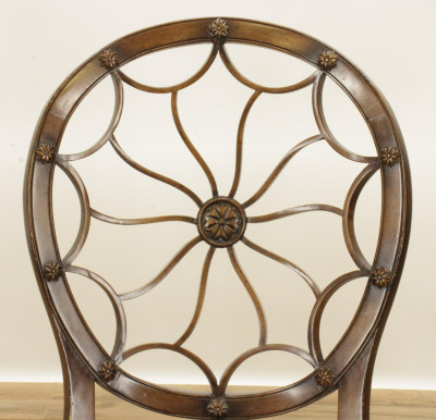 Set of 10 Smith Watson &apos;Wheelback&apos; Chairs