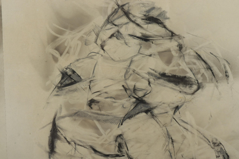 Andrew Hart Adler Abstract Figural Triptych