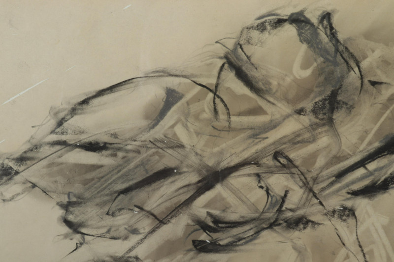 Andrew Hart Adler Abstract Figural Triptych
