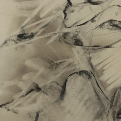 Andrew Hart Adler Abstract Figural Triptych