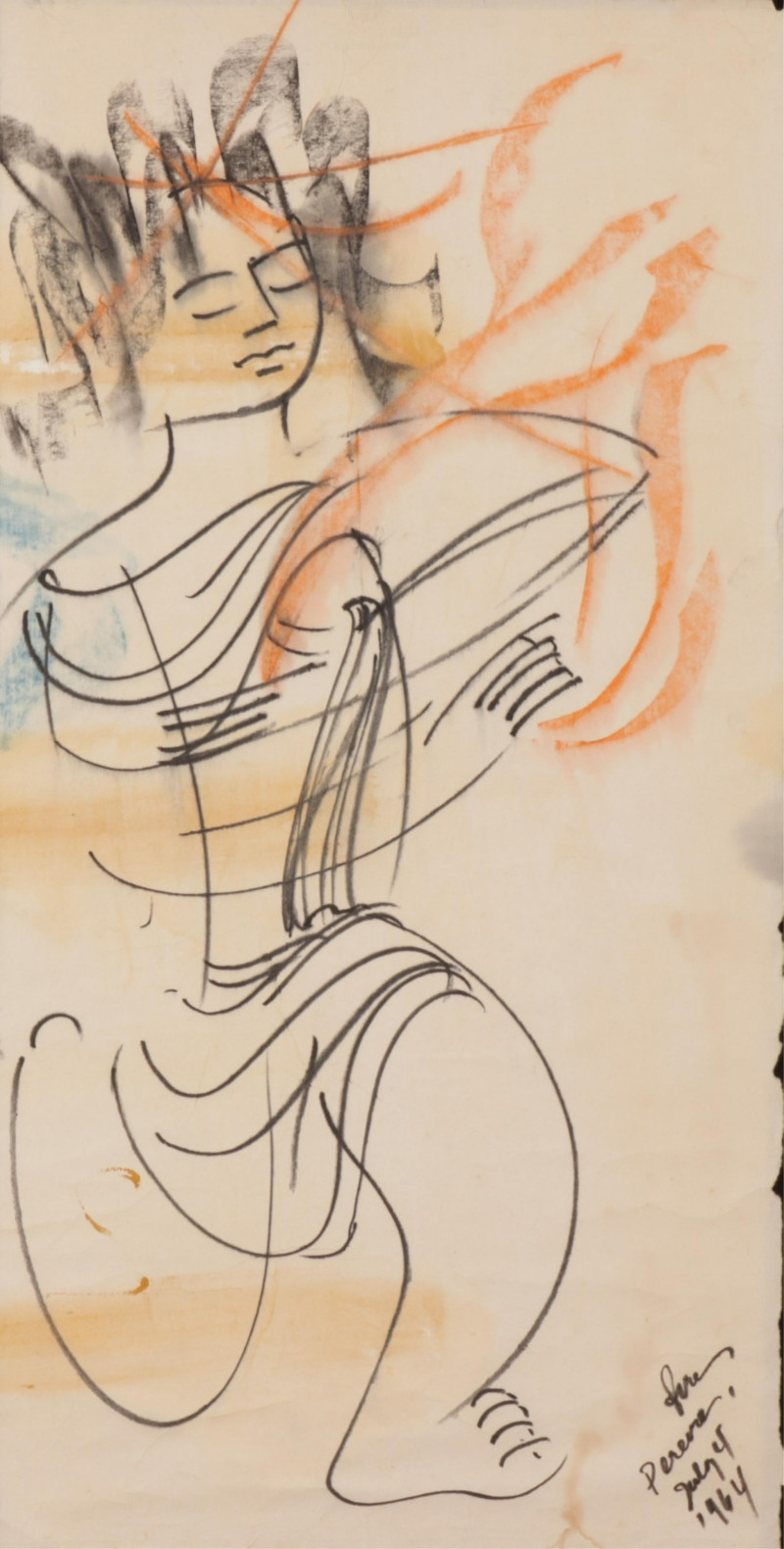 Irene Rice Pereira Dancing Female