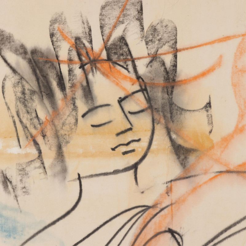 Irene Rice Pereira Dancing Female