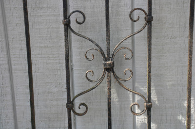 Wrought Iron Gate Early 20th C