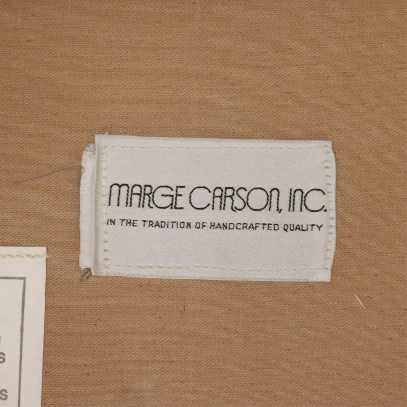 Pr Marge Carrson Upholstered Club Chairs