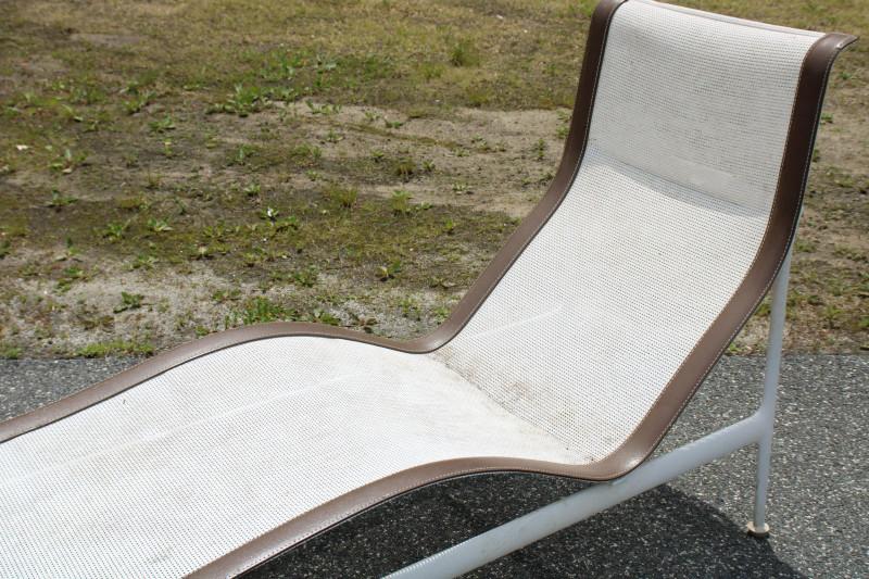 Pair of Richard Shultz Chaise Lounges