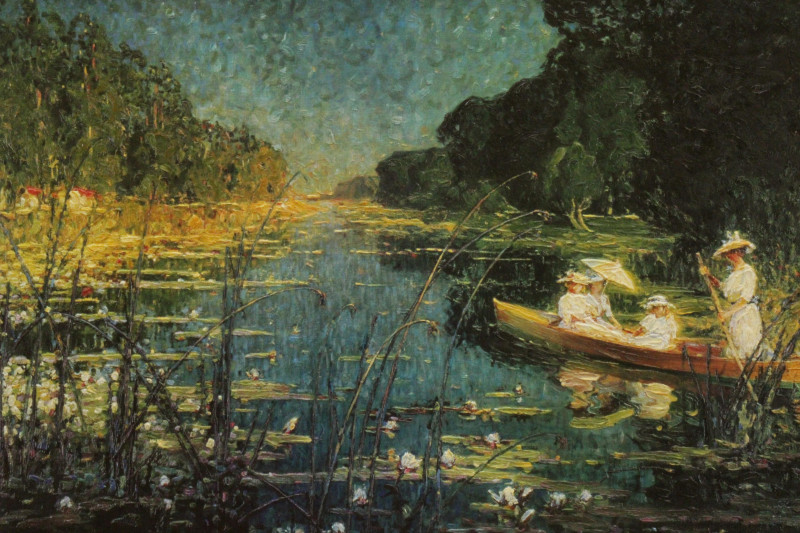 After Pierre Eugene Montezin On the Water