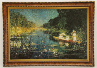 After Pierre Eugene Montezin On the Water