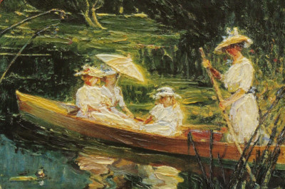 After Pierre Eugene Montezin On the Water