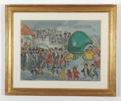 Emmanuel ManeKatz Orchestre lithograph