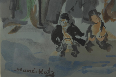 Emmanuel ManeKatz Orchestre lithograph