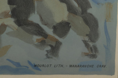 Emmanuel ManeKatz Orchestre lithograph