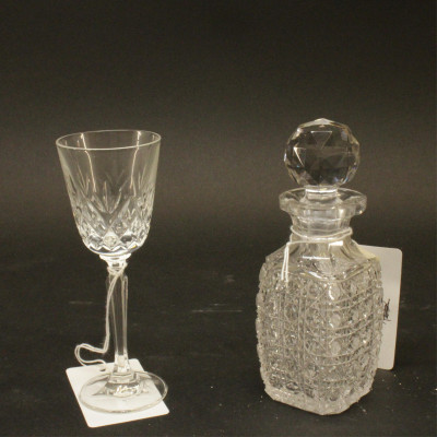 5 Cut Glass Table Articles Murano Mirror