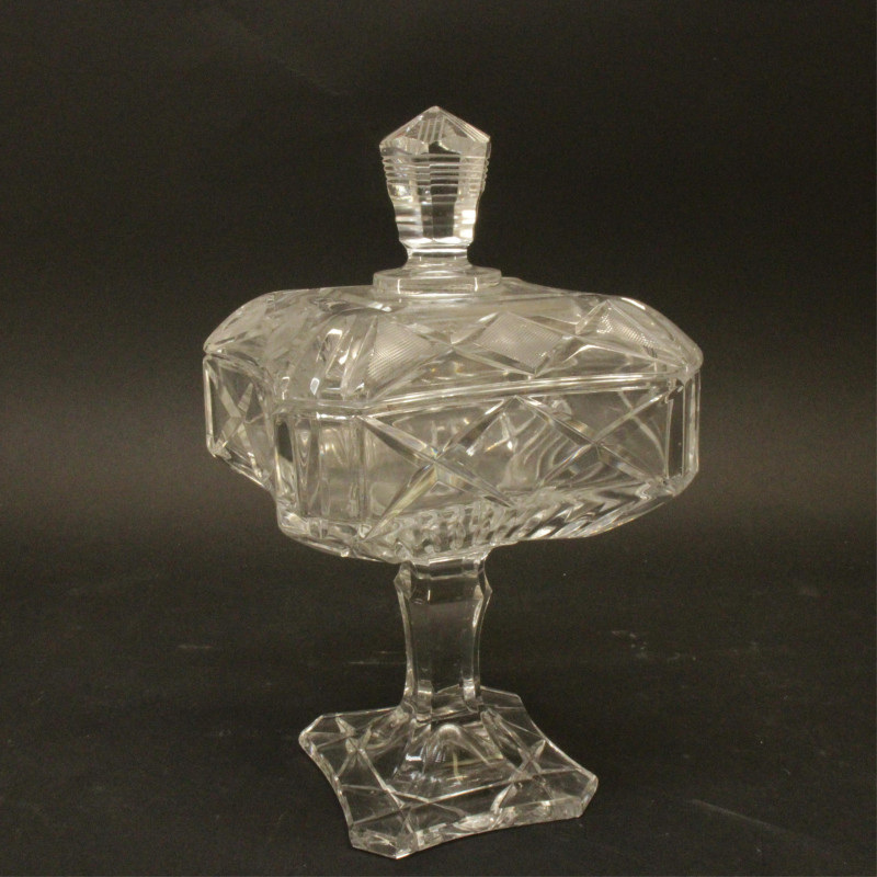 5 Cut Glass Table Articles Murano Mirror