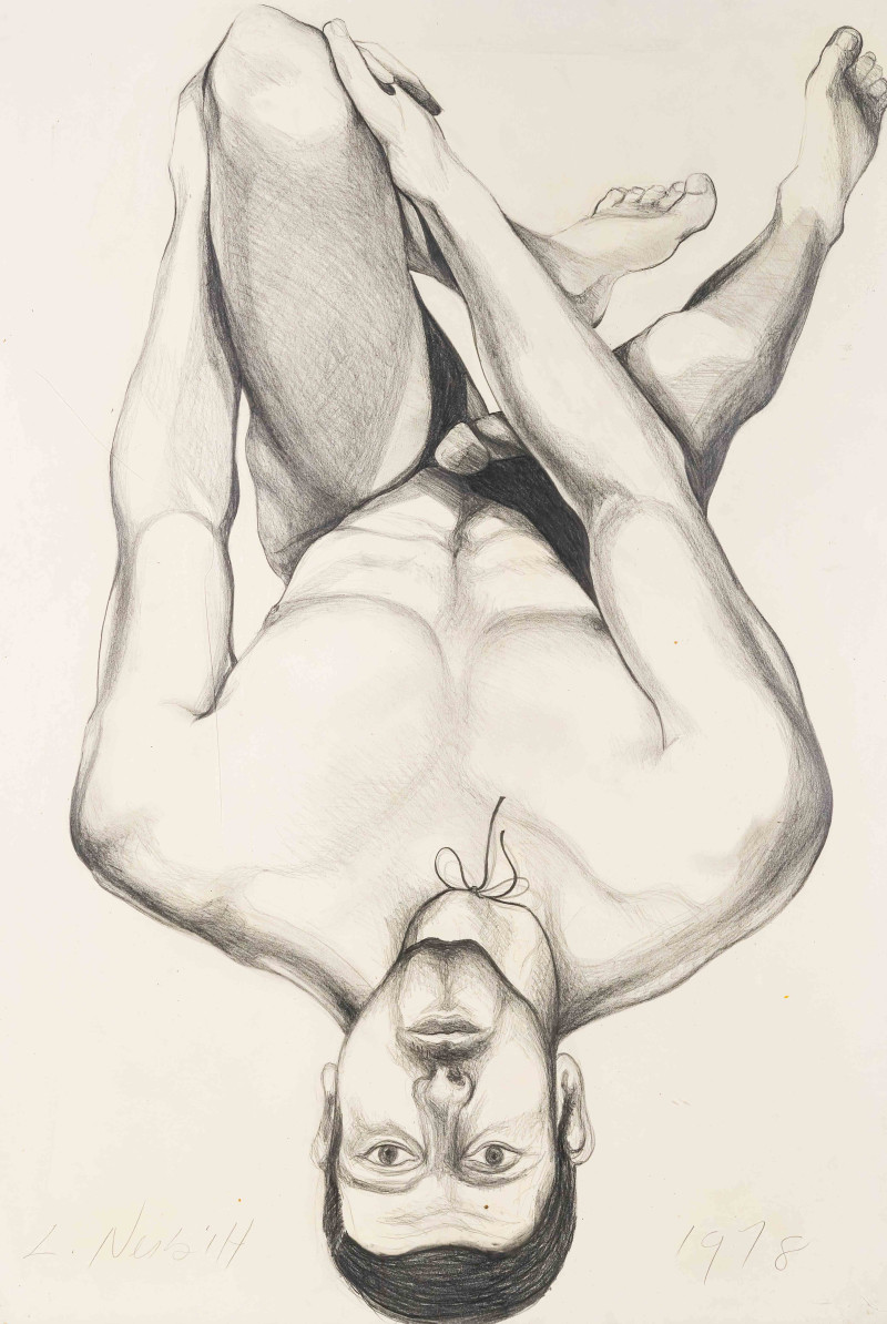 Lowell Nesbitt - David Upside Down