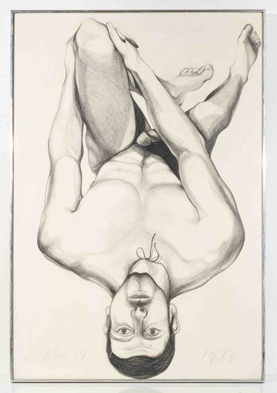 Lowell Nesbitt - David Upside Down