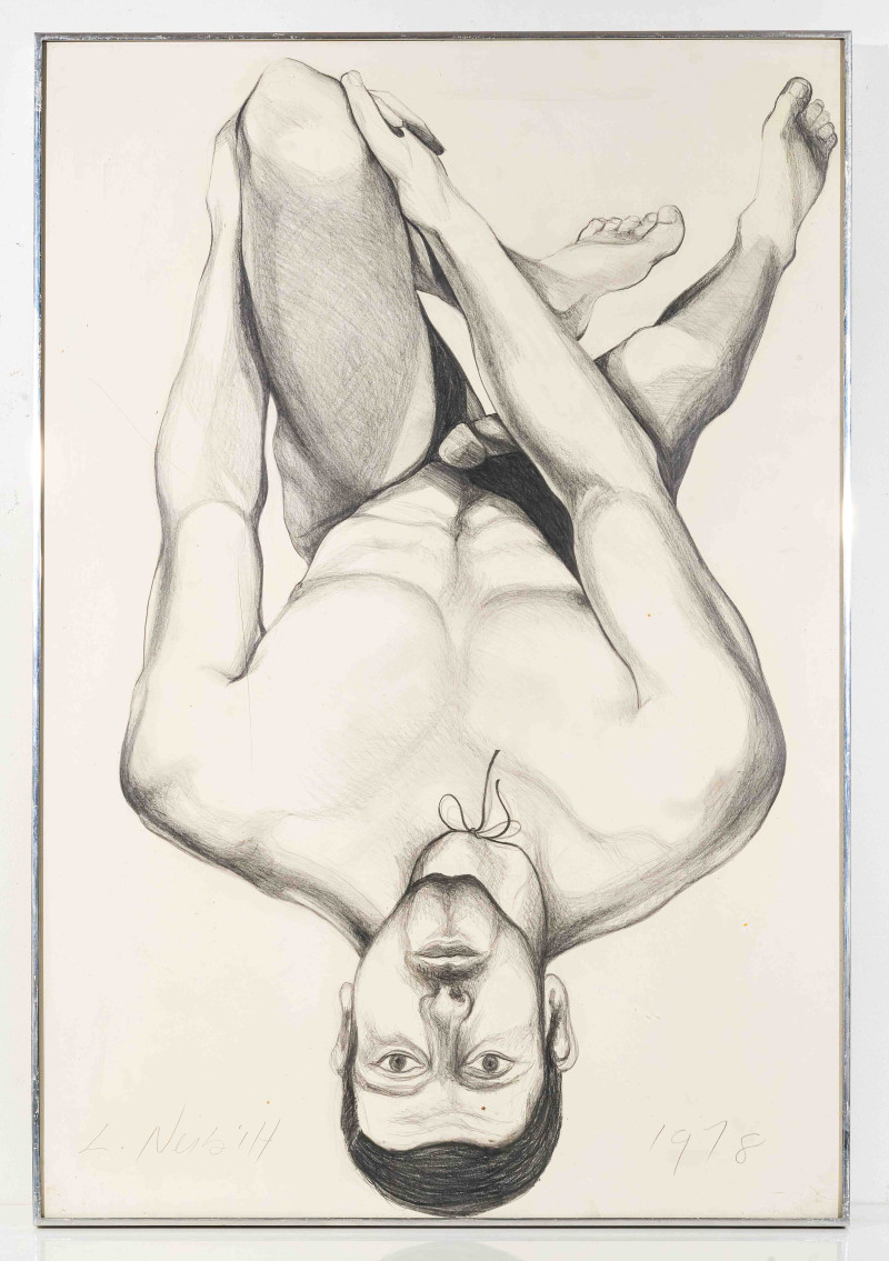 Lowell Nesbitt - David Upside Down