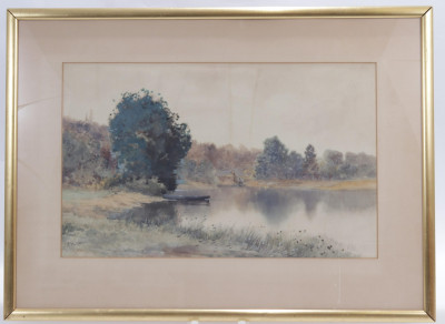 Milton H Lowell (Amer18481927) Landscape W/C