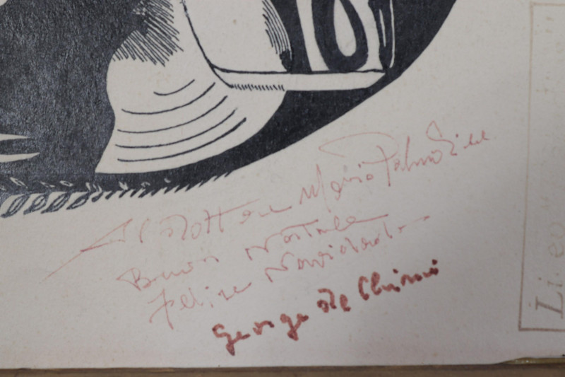Giorgio De Chirico untitledlithograph