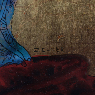 Two Paintings signed Zeller One signed Picasso