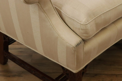 Margolis Chinese Chippendale Camelback Sofa