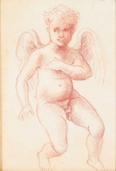 Artist Unknown - Group of Four Cherub Drawings