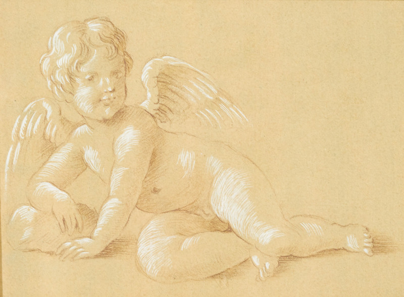 Artist Unknown - Group of Four Cherub Drawings