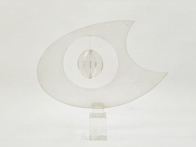 Unknown Artist - Untitled (Geometric Lucite Sculpture)