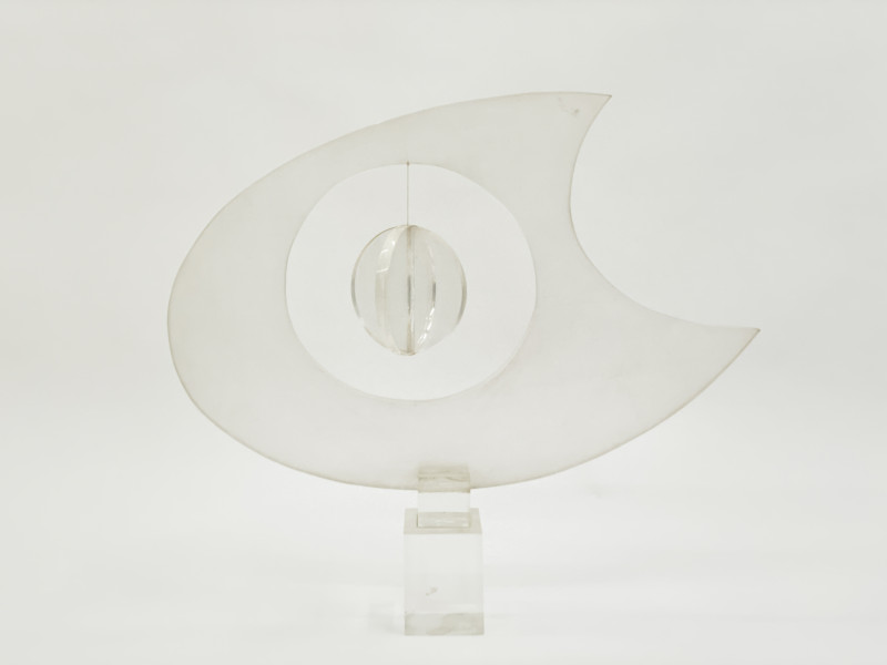 Unknown Artist - Untitled (Geometric Lucite Sculpture)