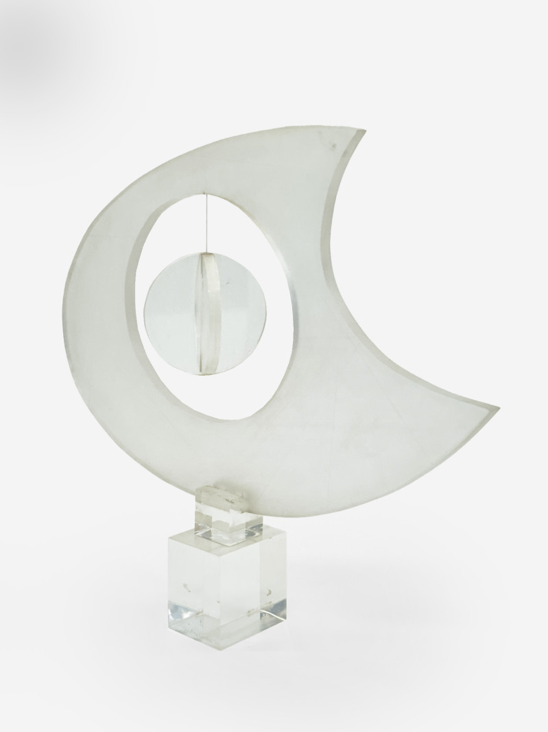 Unknown Artist - Untitled (Geometric Lucite Sculpture)