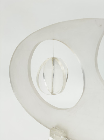 Unknown Artist - Untitled (Geometric Lucite Sculpture)