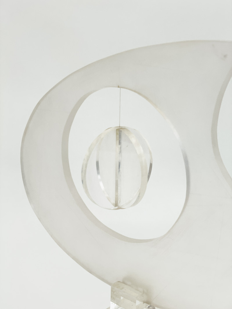 Unknown Artist - Untitled (Geometric Lucite Sculpture)