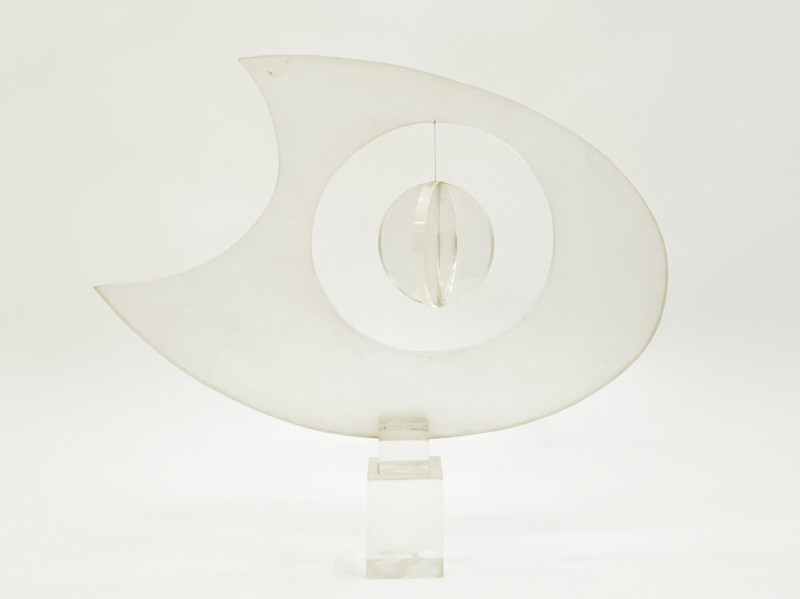 Unknown Artist - Untitled (Geometric Lucite Sculpture)
