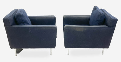 Edward Wormley Lounge chairs for Dunbar
