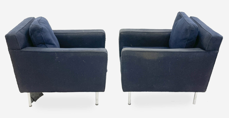 Edward Wormley Lounge chairs for Dunbar