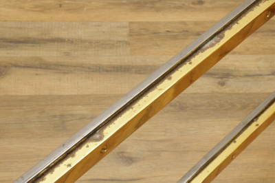 Karl Springer Style Coffee Table