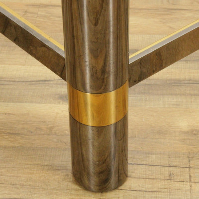 Karl Springer Style Coffee Table