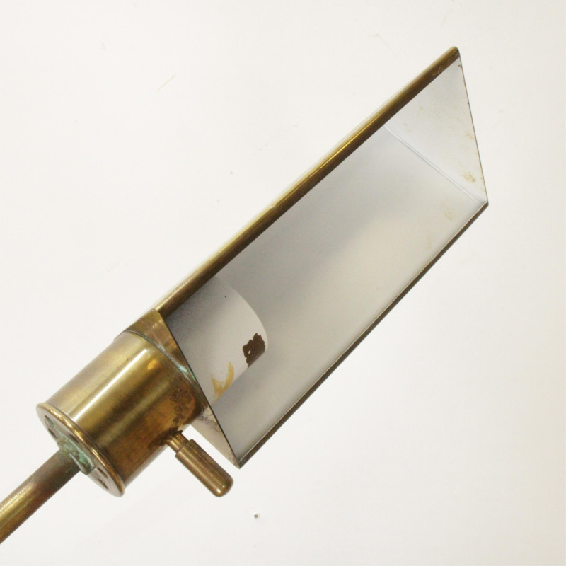 Koch &amp; Lowey Style Brass Adjustable Lamp