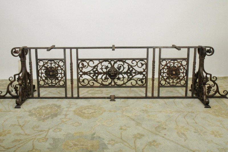 Continental Ironwork Fireplace Fender