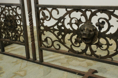 Continental Ironwork Fireplace Fender