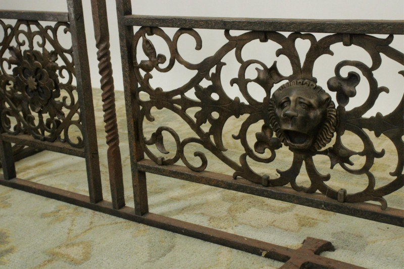 Continental Ironwork Fireplace Fender