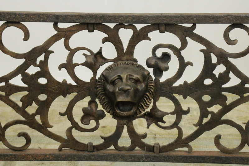 Continental Ironwork Fireplace Fender