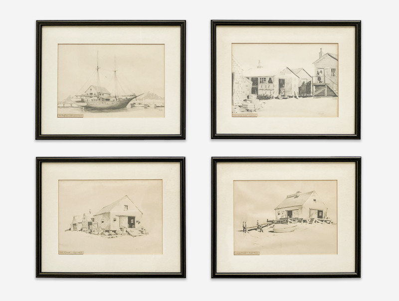 Leo MacDonald - Group of 4 Drawings